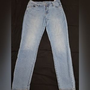 Light Denim Skinny Jeans